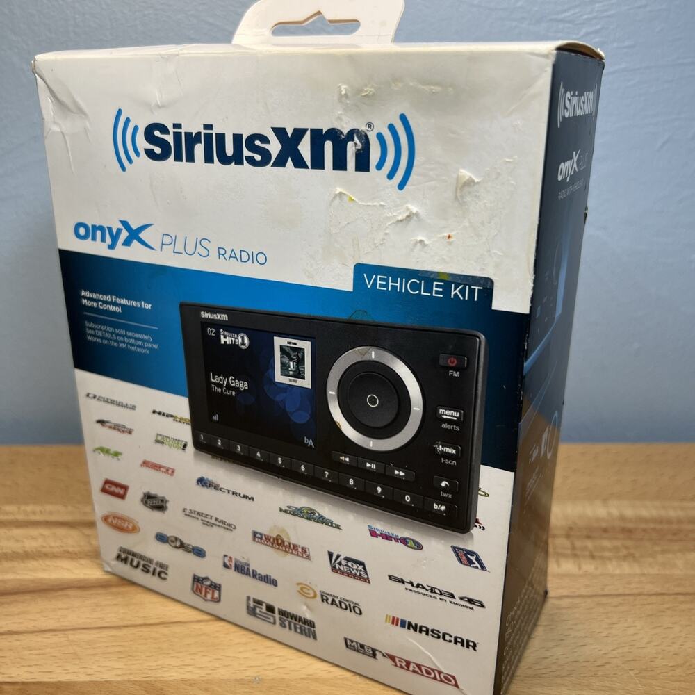 SiriusXM Onyx PLUS Radio Vehicle Kit Model SXPL1V1 NEW SEALED Satellite Radio